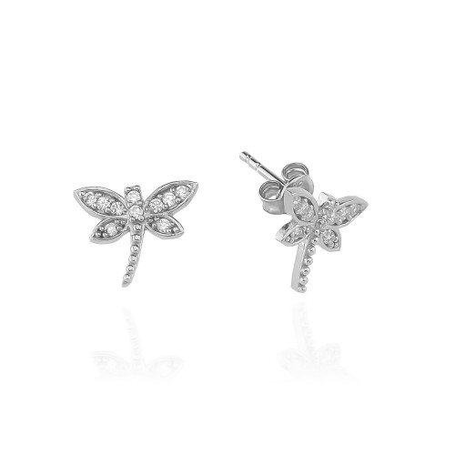 Glorria 925k Sterling Silver Dragonfly Earring Glorria 925k Sterling Silver Dragonfly Earring