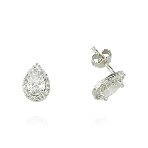 Glorria 925k Sterling Silver Drop Anthurage Earring Glorria 925k Sterling Silver Drop Anthurage Earring