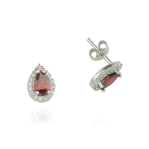 Glorria 925k Sterling Silver Drop Anthurage Earring Glorria 925k Sterling Silver Drop Anthurage Earring