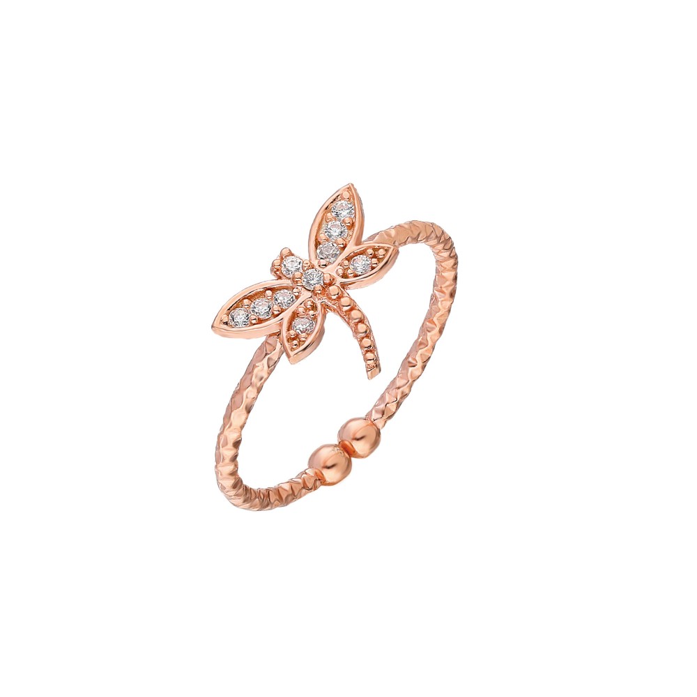 Glorria 925k Sterling Silver Dragonfly Ring Glorria 925k Sterling Silver Dragonfly Ring