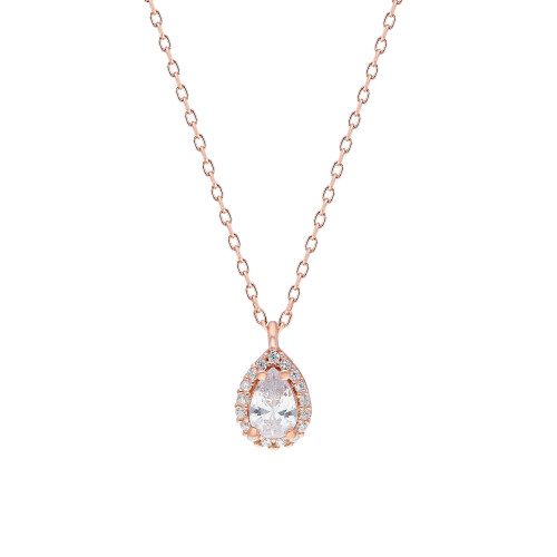 Glorria 925k Sterling Silver Drop Anthurage Necklace Glorria 925k Sterling Silver Drop Anthurage Necklace