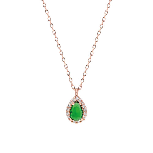 Glorria 925k Sterling Silver Drop Anthurage Necklace Glorria 925k Sterling Silver Drop Anthurage Necklace