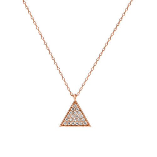 Glorria 925k Sterling Silver Threegen Necklace Glorria 925k Sterling Silver Threegen Necklace