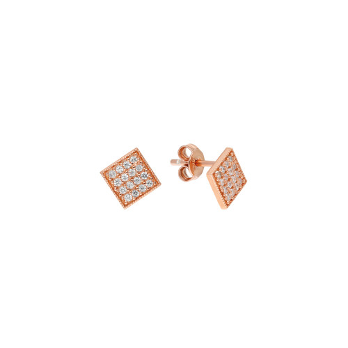 Glorria 925k Sterling Silver Geometric Earring Glorria 925k Sterling Silver Geometric Earring