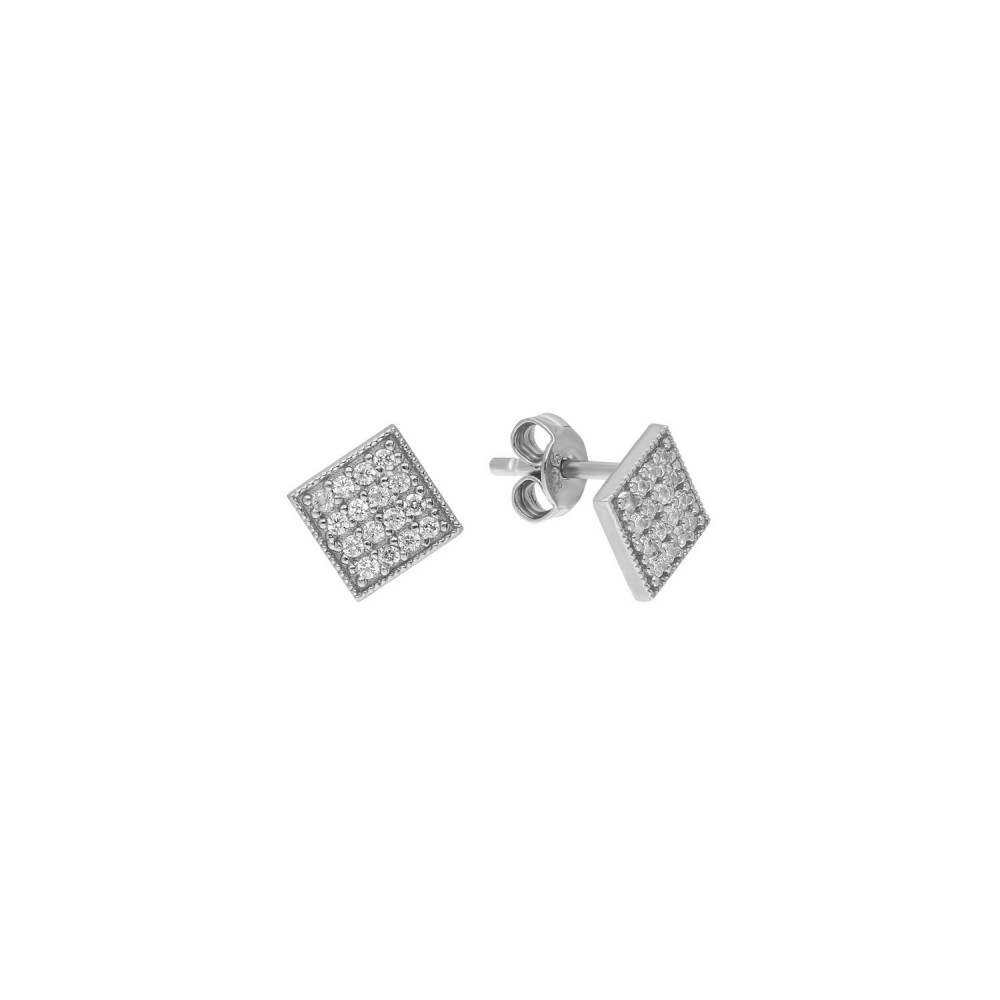 Glorria 925k Sterling Silver Geometric Earring