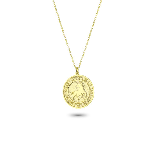 Glorria 925k Sterling Silver Taurus Zodiac Necklace Glorria 925k Sterling Silver Taurus Zodiac Necklace