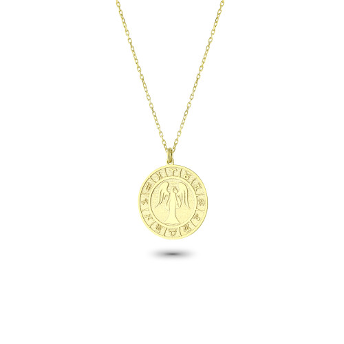 Glorria 925k Sterling Silver Virgo Zodiac Necklace Glorria 925k Sterling Silver Virgo Zodiac Necklace