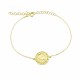 Glorria 925k Sterling Silver Taurus Zodiac Bracelet