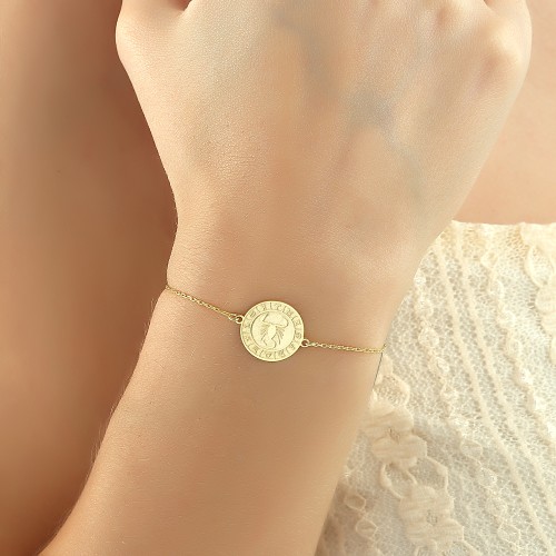 Glorria 925k Sterling Silver Scorpio Zodiac Bracelet Glorria 925k Sterling Silver Scorpio Zodiac Bracelet