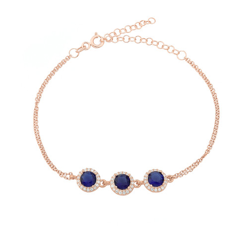 Glorria 925k Sterling Silver Anturage Round Bracelet Glorria 925k Sterling Silver Anturage Round Bracelet