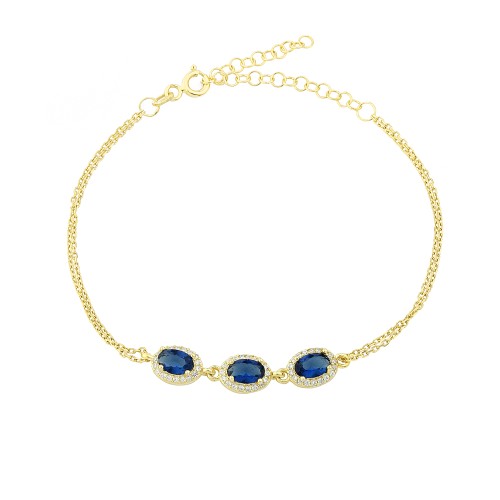 Glorria 925k Sterling Silver Anturage Oval Bracelet Glorria 925k Sterling Silver Anturage Oval Bracelet