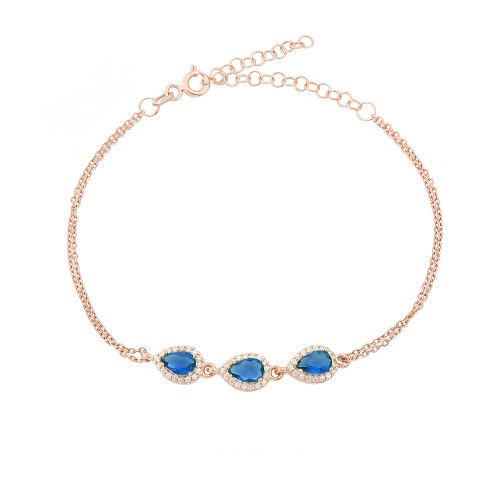 Glorria 925k Sterling Silver Anturage Drop Bracelet Glorria 925k Sterling Silver Anturage Drop Bracelet