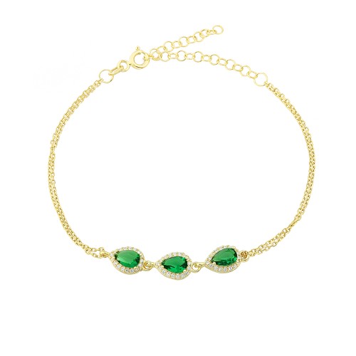Glorria 925k Sterling Silver Anturage Drop Bracelet Glorria 925k Sterling Silver Anturage Drop Bracelet
