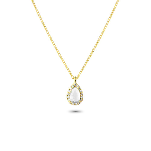 Glorria 925k Sterling Silver Anturage Drop Necklace Glorria 925k Sterling Silver Anturage Drop Necklace