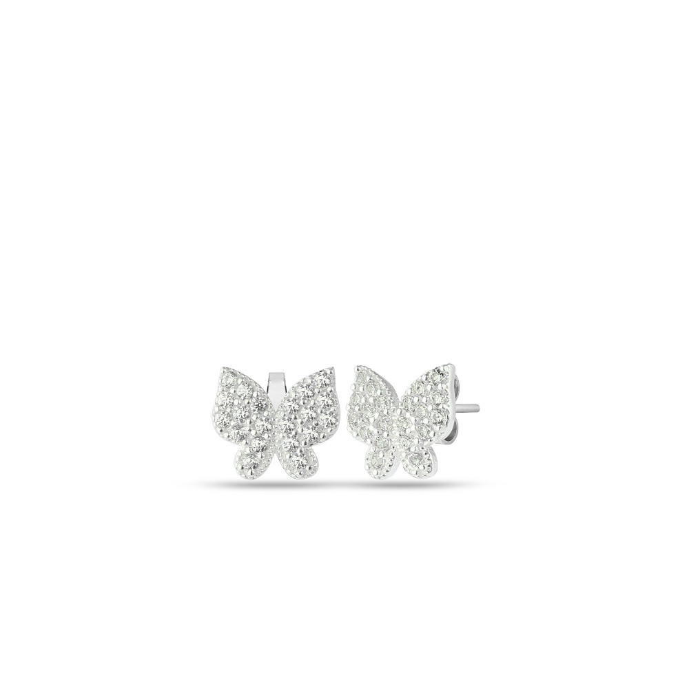 Glorria 925k Sterling Silver Butterfly Earrings