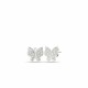 Glorria 925k Sterling Silver Butterfly Earrings