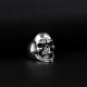 Glorria 925k Sterling Silver Men Skull Ring Glorria 925k Sterling Silver Men Skull Ring