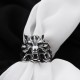 Glorria 925k Sterling Silver Men Wolf Ring Glorria 925k Sterling Silver Men Wolf Ring