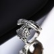 Glorria 925k Sterling Silver Men Eagle Ring