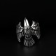 Glorria 925k Sterling Silver Men Eagle Ring