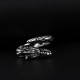 Glorria 925k Sterling Silver Men Dragon Ring Glorria 925k Sterling Silver Men Dragon Ring