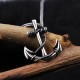 Glorria 925k Sterling Silver Men Sea Anchor Necklace Glorria 925k Sterling Silver Men Sea Anchor Necklace