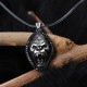 Glorria 925k Sterling Silver Men Gorilla Necklace