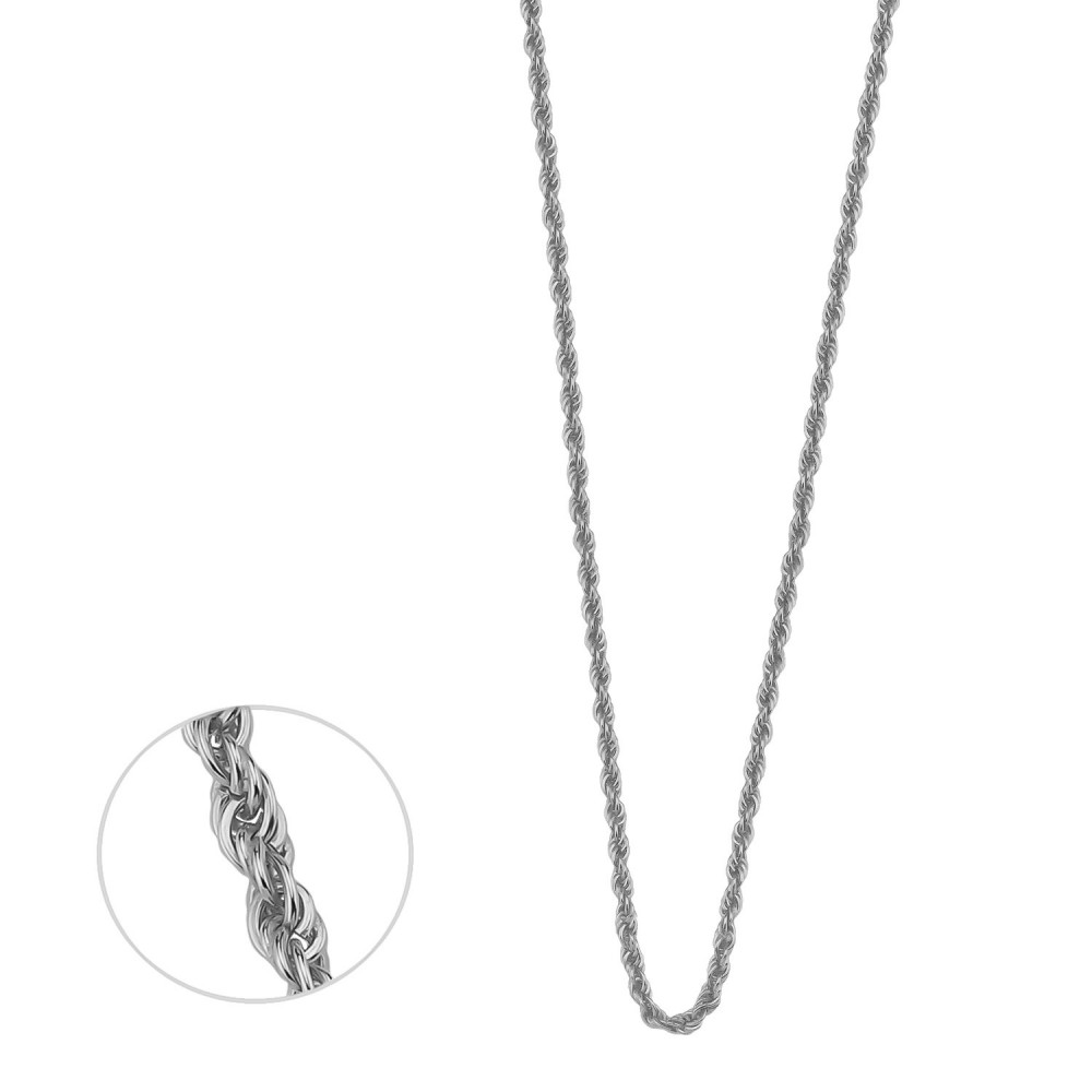 Glorria 925k Sterling Silver Chain Necklace