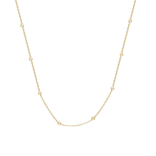 Glorria 925k Sterling Silver Yellow Ball Chain Glorria 925k Sterling Silver Yellow Ball Chain