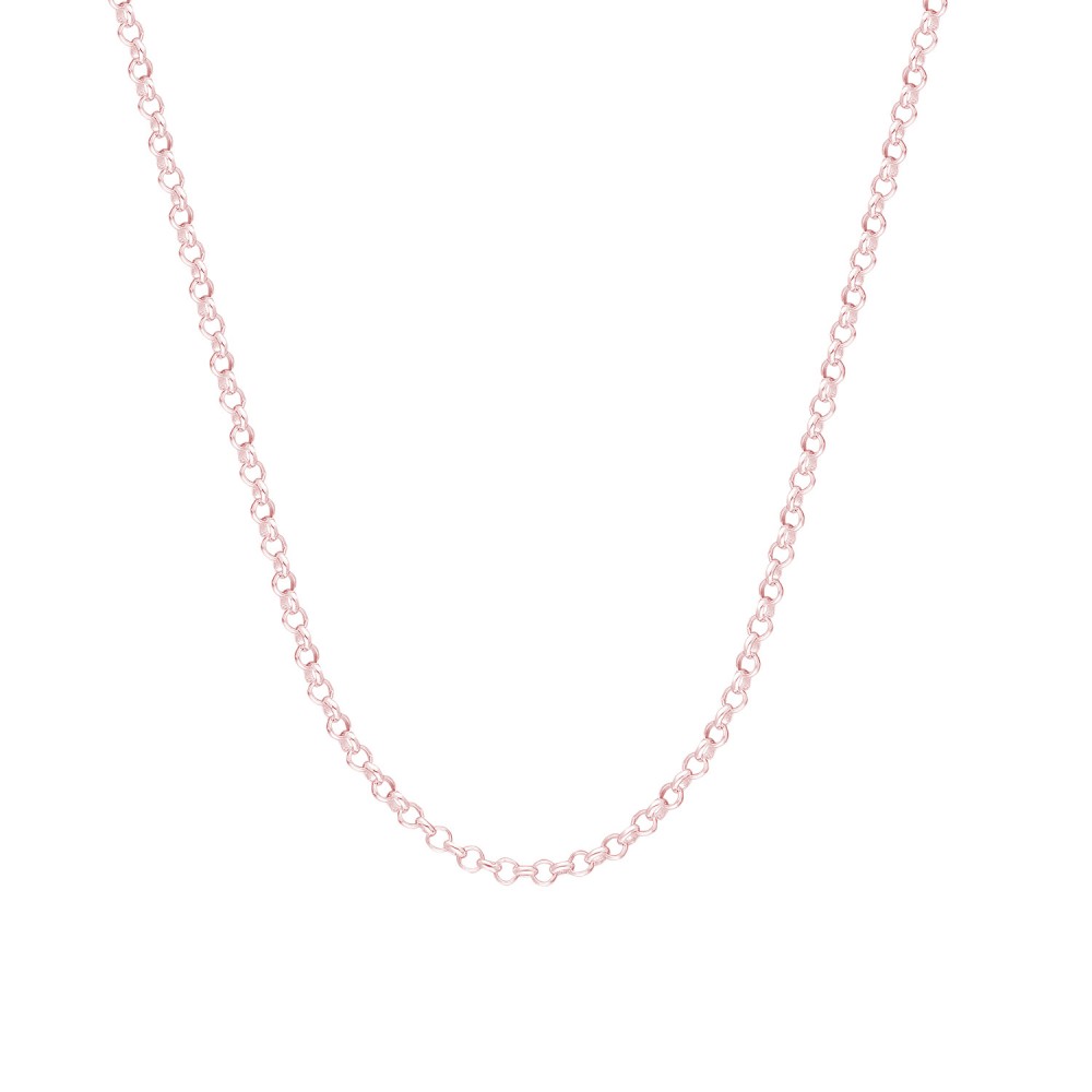 Glorria 925k Sterling Silver Rose Doç Chain