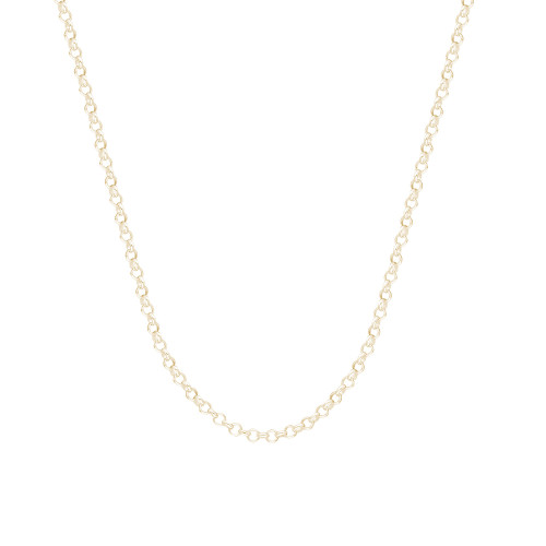 Glorria 925k Sterling Silver Yellow Cable Chain Glorria 925k Sterling Silver Yellow Cable Chain