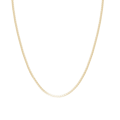 Glorria 925k Sterling Silver Yellow Cube Chain Glorria 925k Sterling Silver Yellow Cube Chain