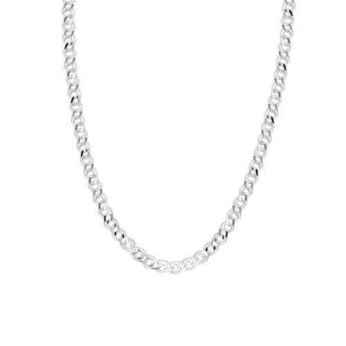 Glorria 925k Sterling Silver Bar Chain Glorria 925k Sterling Silver Bar Chain