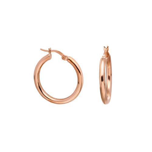 Glorria 925k Sterling Silver 2 cm Slim Circle Earring Glorria 925k Sterling Silver 2 cm Slim Circle Earring