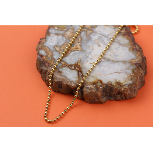 Glorria 925k Sterling Silver Ball Chain Necklace Glorria 925k Sterling Silver Ball Chain Necklace