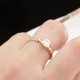 Glorria 14k Solid Gold Baguette Solitaire Ring Glorria 14k Solid Gold Baguette Solitaire Ring