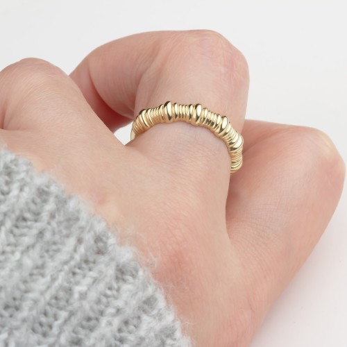 Glorria 14k Solid Gold Ring