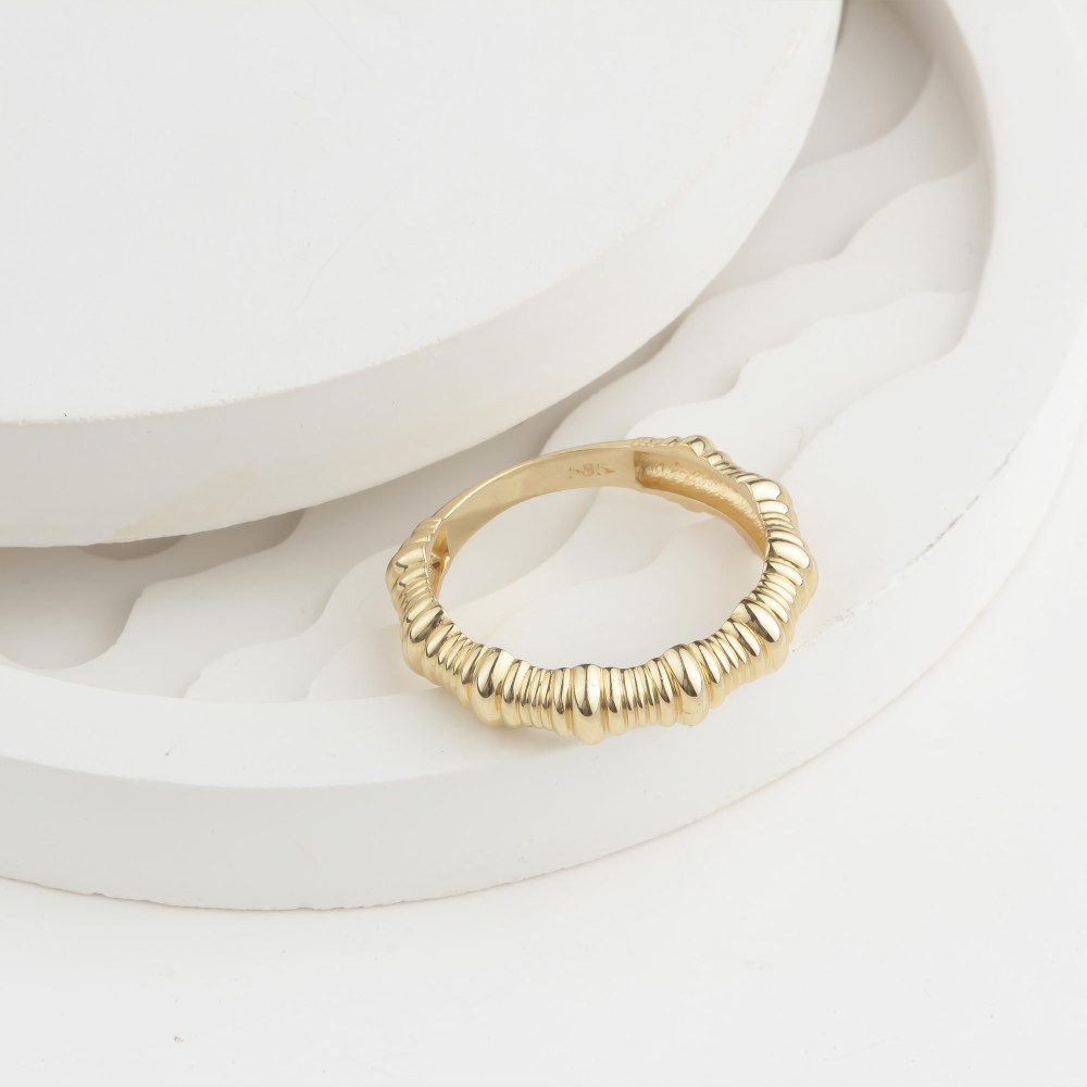 Glorria 14k Solid Gold Ring