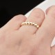 Glorria 14k Solid Gold Twisted Ring
