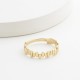 Glorria 14k Solid Gold Asymmetrical Ring Glorria 14k Solid Gold Asymmetrical Ring