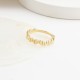 Glorria 14k Solid Gold Asymmetrical Ring Glorria 14k Solid Gold Asymmetrical Ring