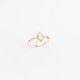 Glorria 14k Solid Gold Stone-Set Retro Ring Glorria 14k Solid Gold Stone-Set Retro Ring