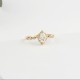 Glorria 14k Solid Gold Stone-Set Retro Ring Glorria 14k Solid Gold Stone-Set Retro Ring