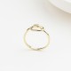 Glorria 14k Solid Gold Knot Ring