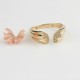 Glorria 14k Solid Gold Butterfly Ring Glorria 14k Solid Gold Butterfly Ring
