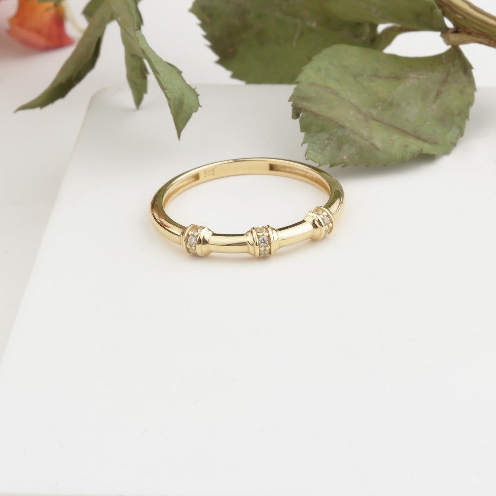 Glorria 14k Solid Gold Ring
