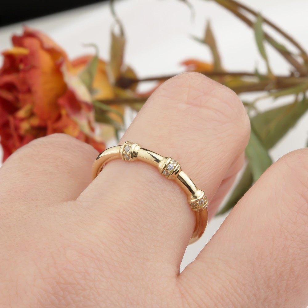 Glorria 14k Solid Gold Ring