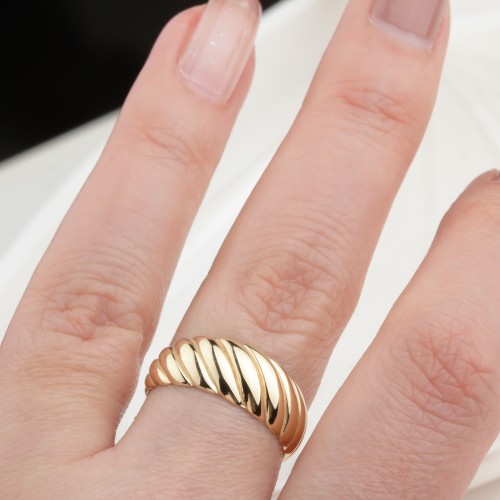 Glorria 14k Solid Gold Ring