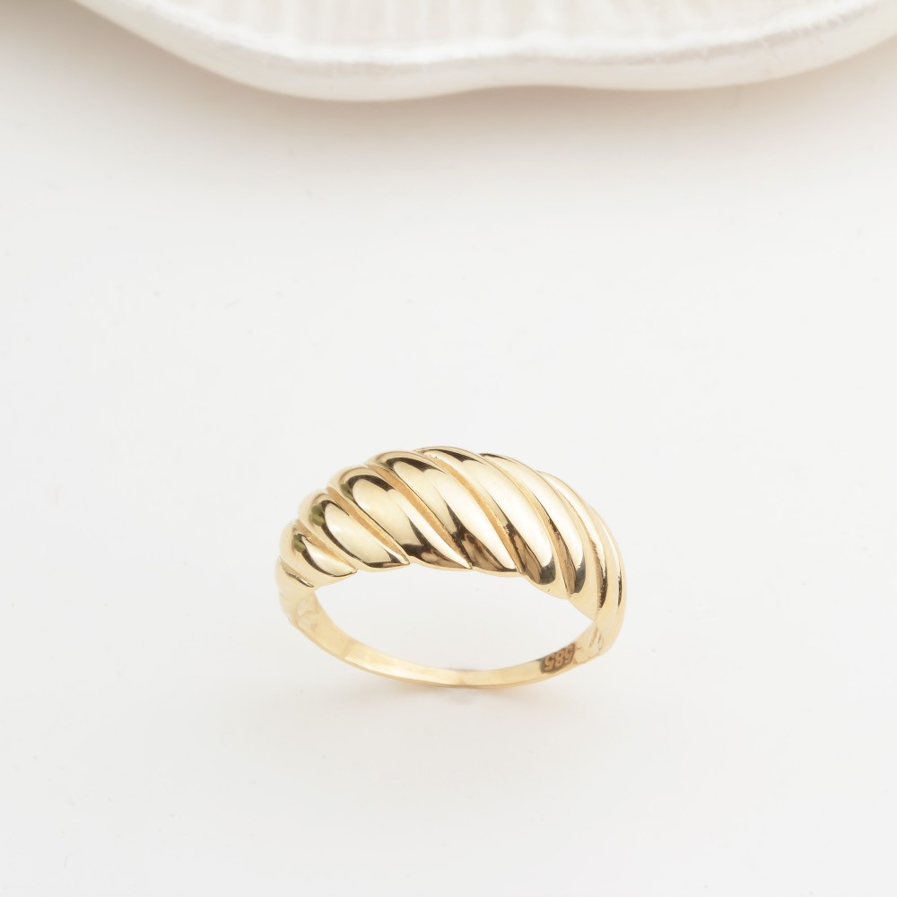 Glorria 14k Solid Gold Ring