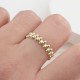 Glorria 14k Solid Gold Asymmetrical Ring Glorria 14k Solid Gold Asymmetrical Ring